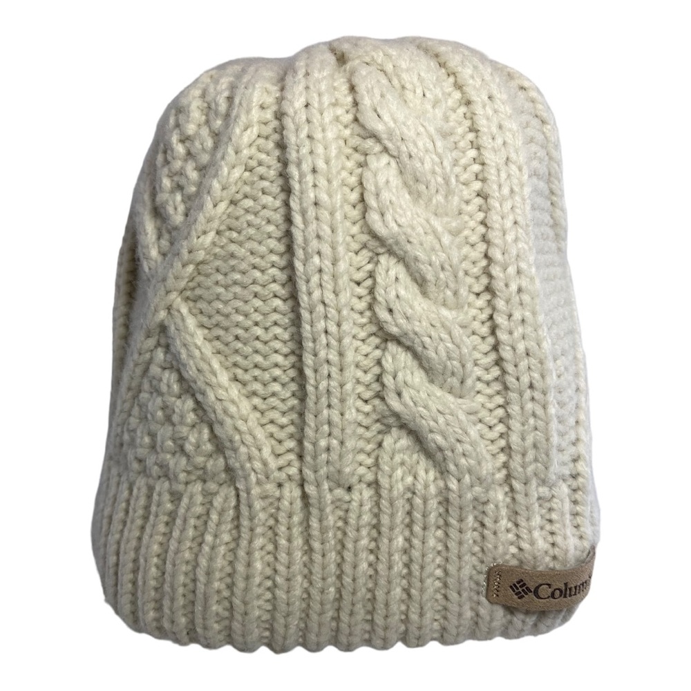 Columbia Girls' Cabled Cutie II Cream Beanie
